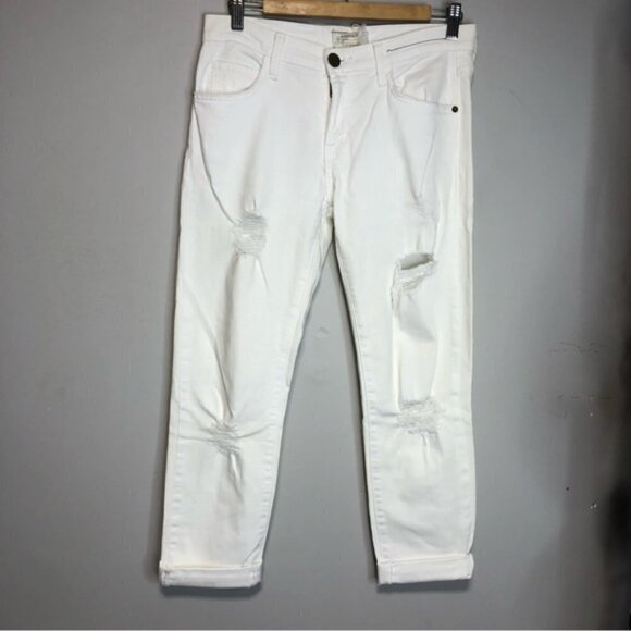 Current/Elliott The Fling Jeans in Sugar Destroy, size 25 - Picture 4 of 13